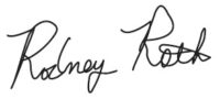 Signature Rodney Roth